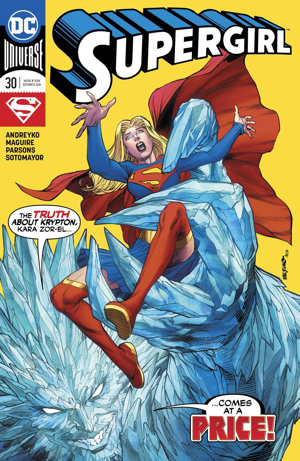 SUPERGIRL #30 MAIN COVER DC NM 1ST PRINT 2019