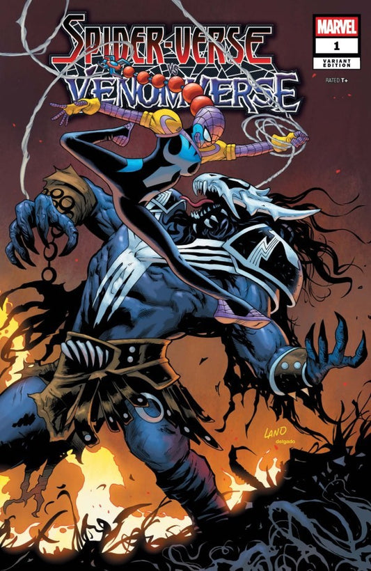 SPIDER-VERSE VS VENOMVERSE #1 NM 1ST PRINT LAND VARIANT MARVEL COMICS 2025