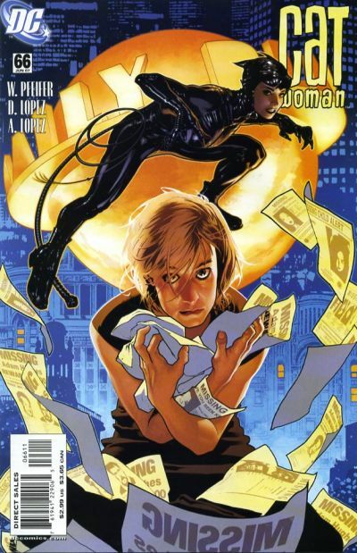 CATWOMAN #66 ADAM HUGHS COVER NM 1ST PRINT DC 2007