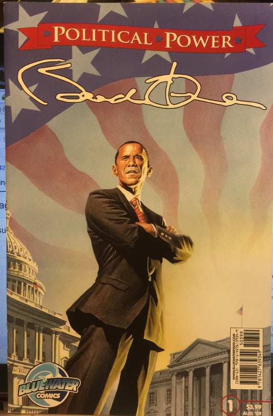 POLITICAL POWER BARACK OBAMA #1 BLUEWATER VFN+ 2009