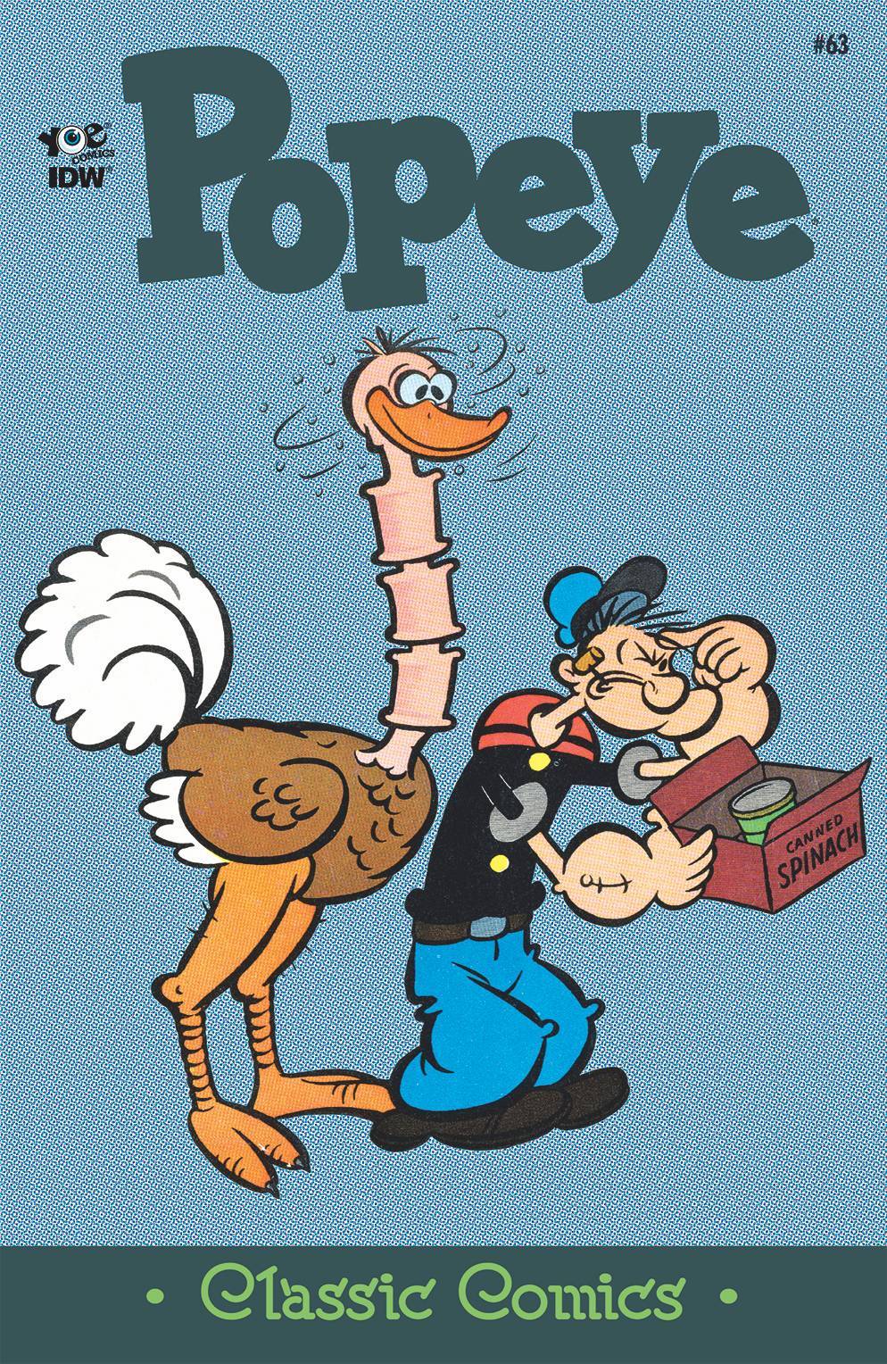 POPEYE CLASSICS #63 MAIN COVER NM 1ST PRINT IDW 2017