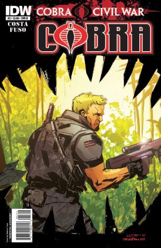 COBRA CIVIL WAR COBRA #2 COVER B IDW NM 1st PRINT