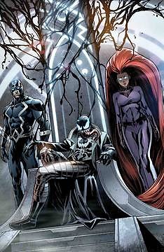 INHUMANS ONCE FUTURE KINGS #2 VENOMIZED VARIANT NM 1ST PRINT