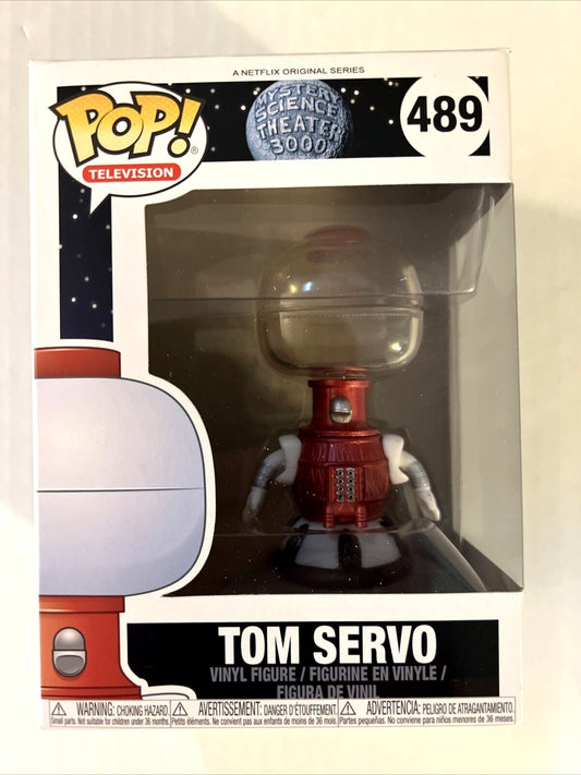 FUNKO POP! MYSTERY SCIENCE THEATER 3000 TOM SERVO #489 NEW FRESH FROM CASE!
