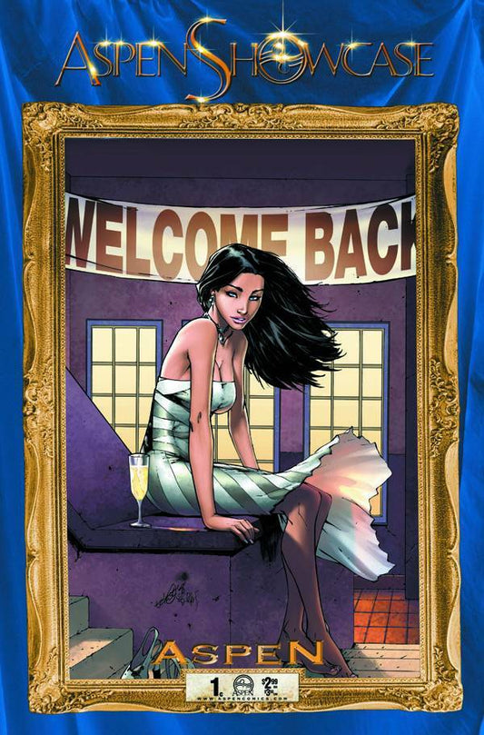 ASPEN SHOWCASE MATTHEWS #1 TALENT CALDWELL COVER VF/NM 1ST PRINT ASPEN 2008