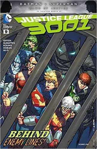 JUSTICE LEAGUE 3001 #9 KEITH GIFFEN NM 1ST PRINT