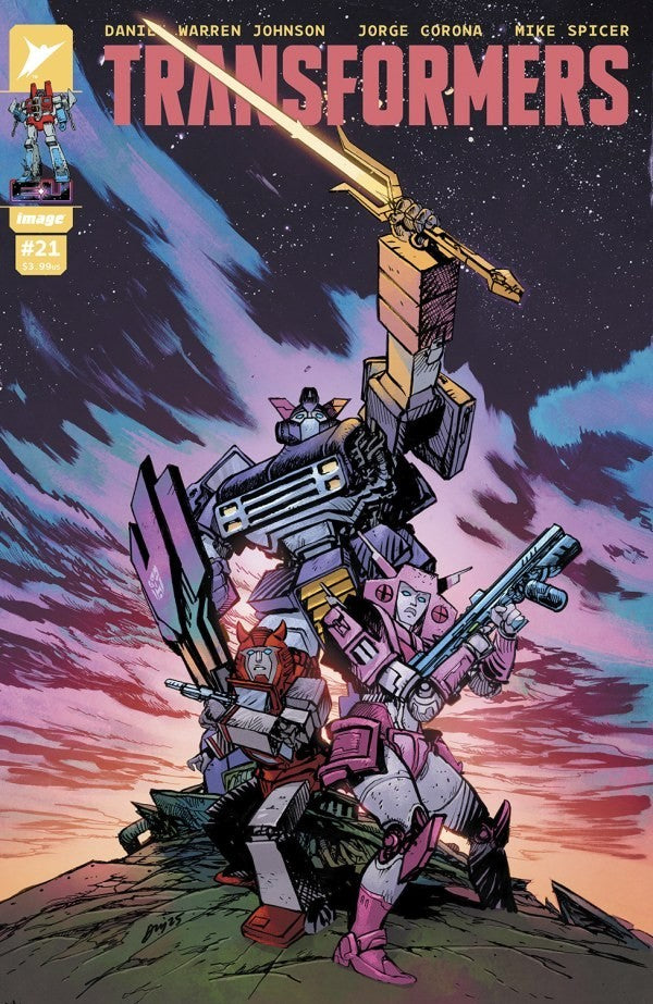 TRANSFORMERS #21 NM 1ST PRINT MAIN COVER IMAGE COMICS ENERGON UNIVERSE 2025