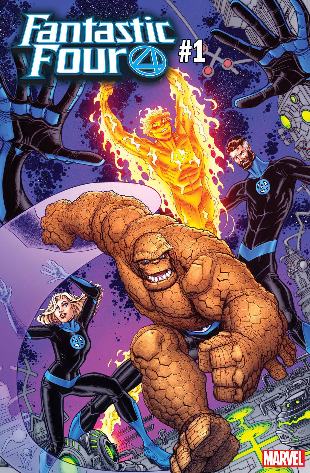 FANTASTIC FOUR #1 BRADSHAW VARIANT MARVEL NM