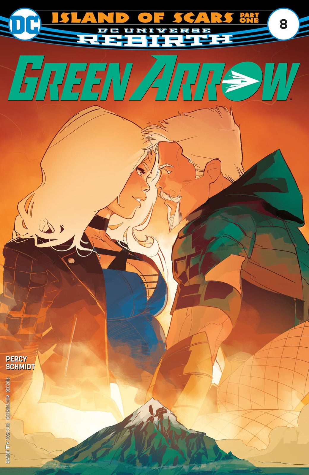 GREEN ARROW #8 MAIN COVER REBIRTH DC NM-