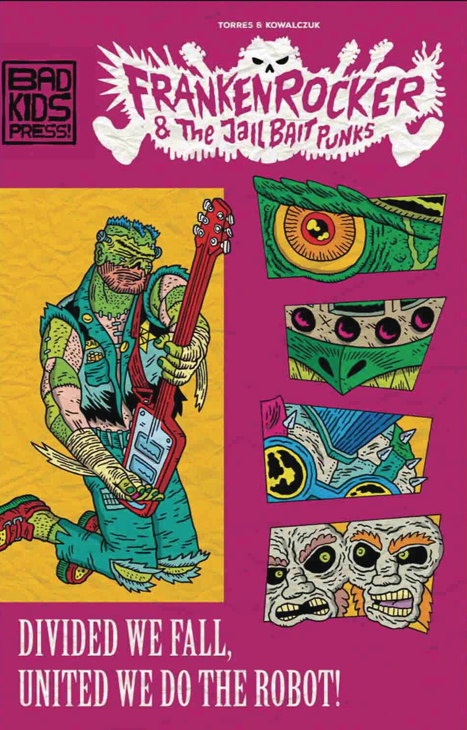 FRANKENROCKER AND JAILBAIT PUNKS #3 NM 1st PRINT BAD KIDS PRESS COMICS 2022