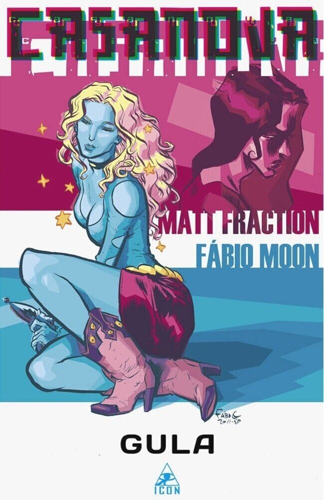 CASANOVA GULA MATT FRACTION FABIO MOON GRAPHIC NOVEL UNREAD NM