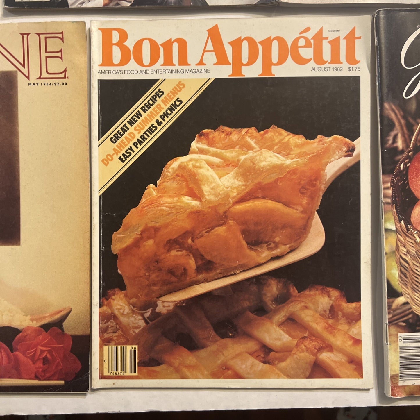 1970s 1980s COOKING MAGAZINE LOT OF 7 CUISINE GOURMET BON APPETIT