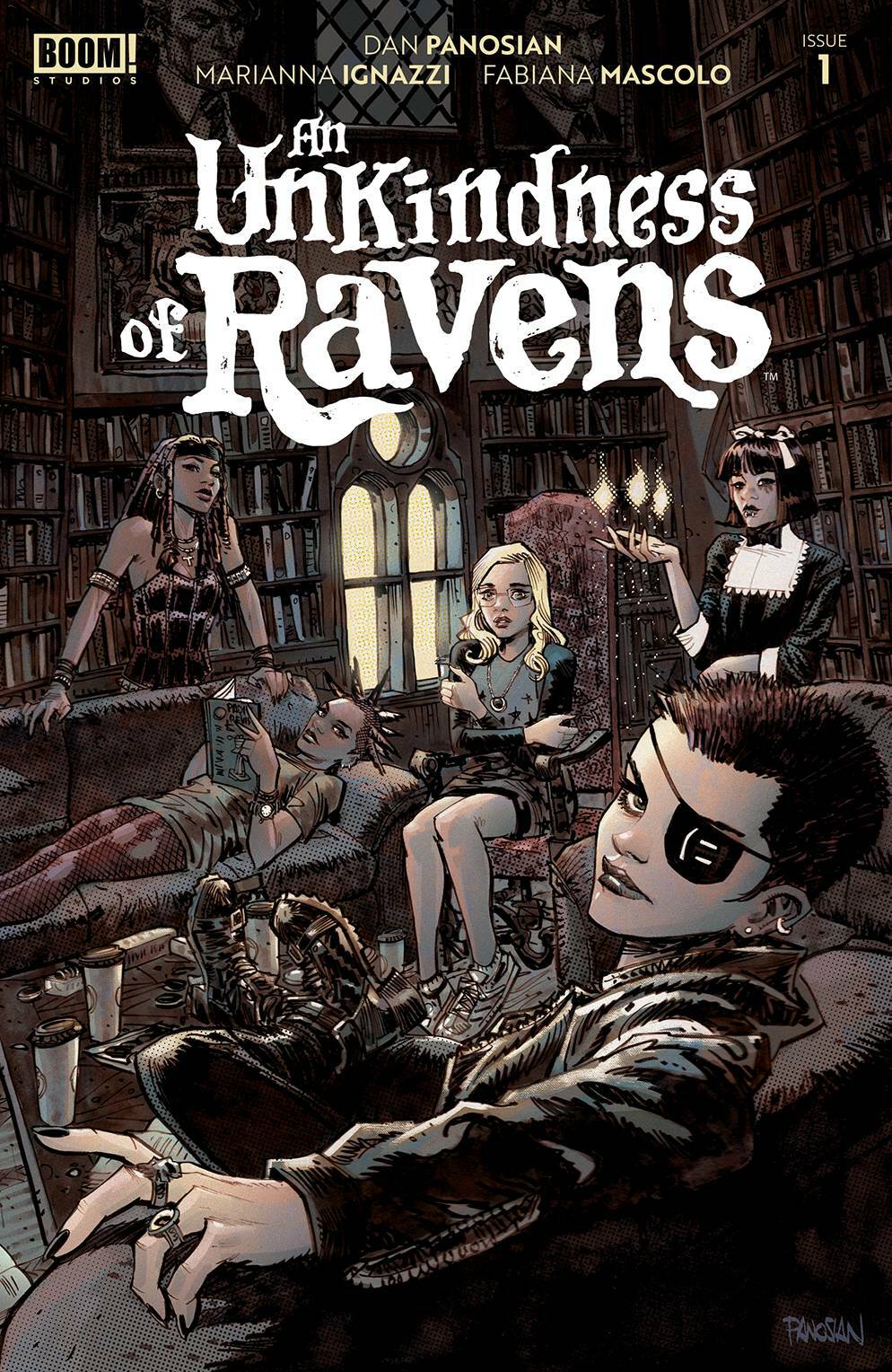 UNKINDNESS OF RAVENS #1 MAIN COVER BOOM 2020 NM DAN PANOSIAN