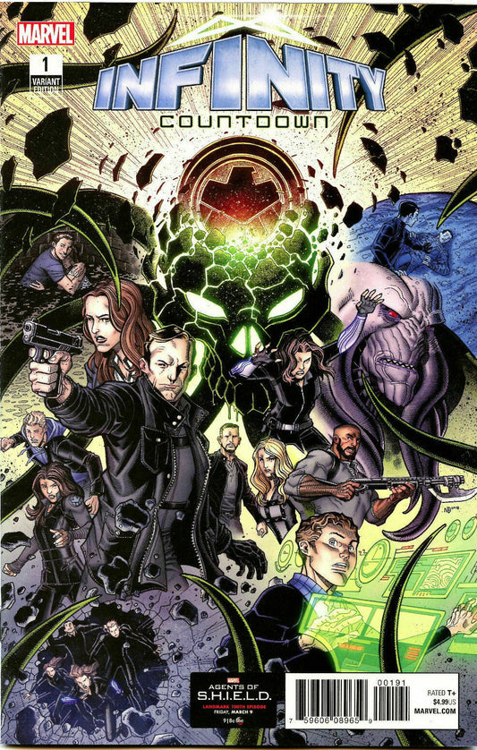 INFINITY COUNTDOWN #1 AGENTS OF SHIELD VARIANT NM 1ST PRINT