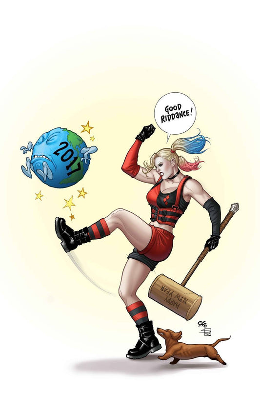 HARLEY QUINN #34 VARIANT REBIRTH DC COMICS NM