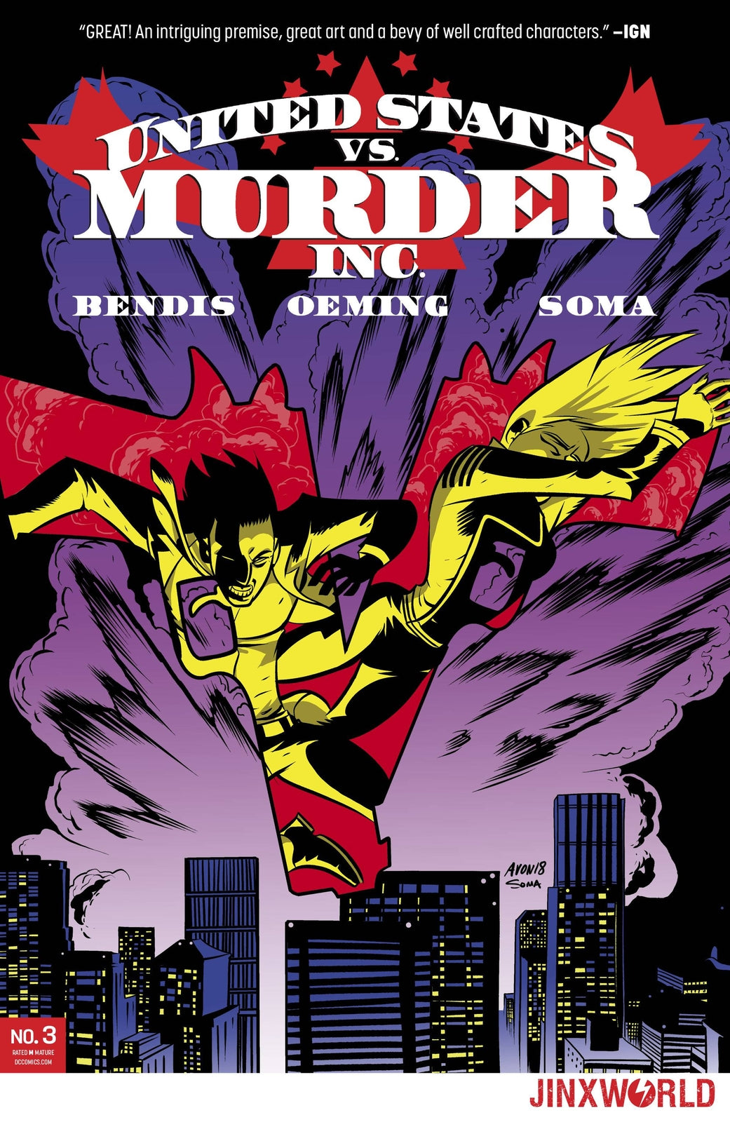UNITED STATES VS MURDER INC #3 DC NM 1ST PRINT 2018