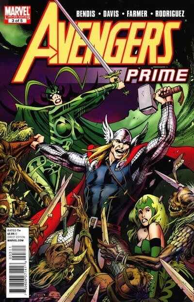 AVENGERS PRIME #3 MARVEL 2010 NM 1st PRINT