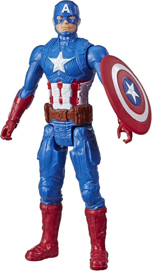 Marvel Avengers Titan Hero Series Blast Gear Captain America Action Figure