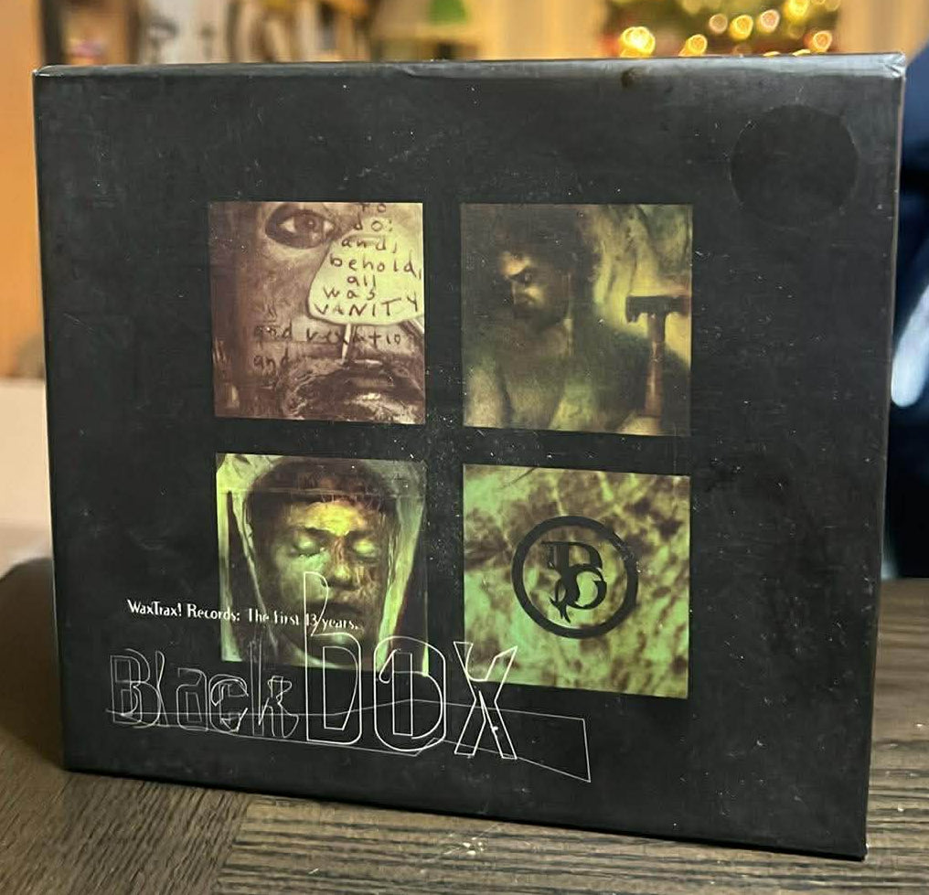 BLACK BOX WAXTRAX RECORDS THE FIRST 13 YEARS 3 CD BOX WITH BOOKLET