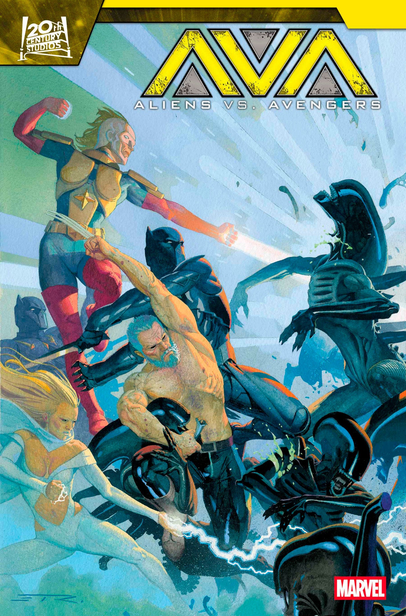 Aliens vs. Avengers #4 (KRKuuga)