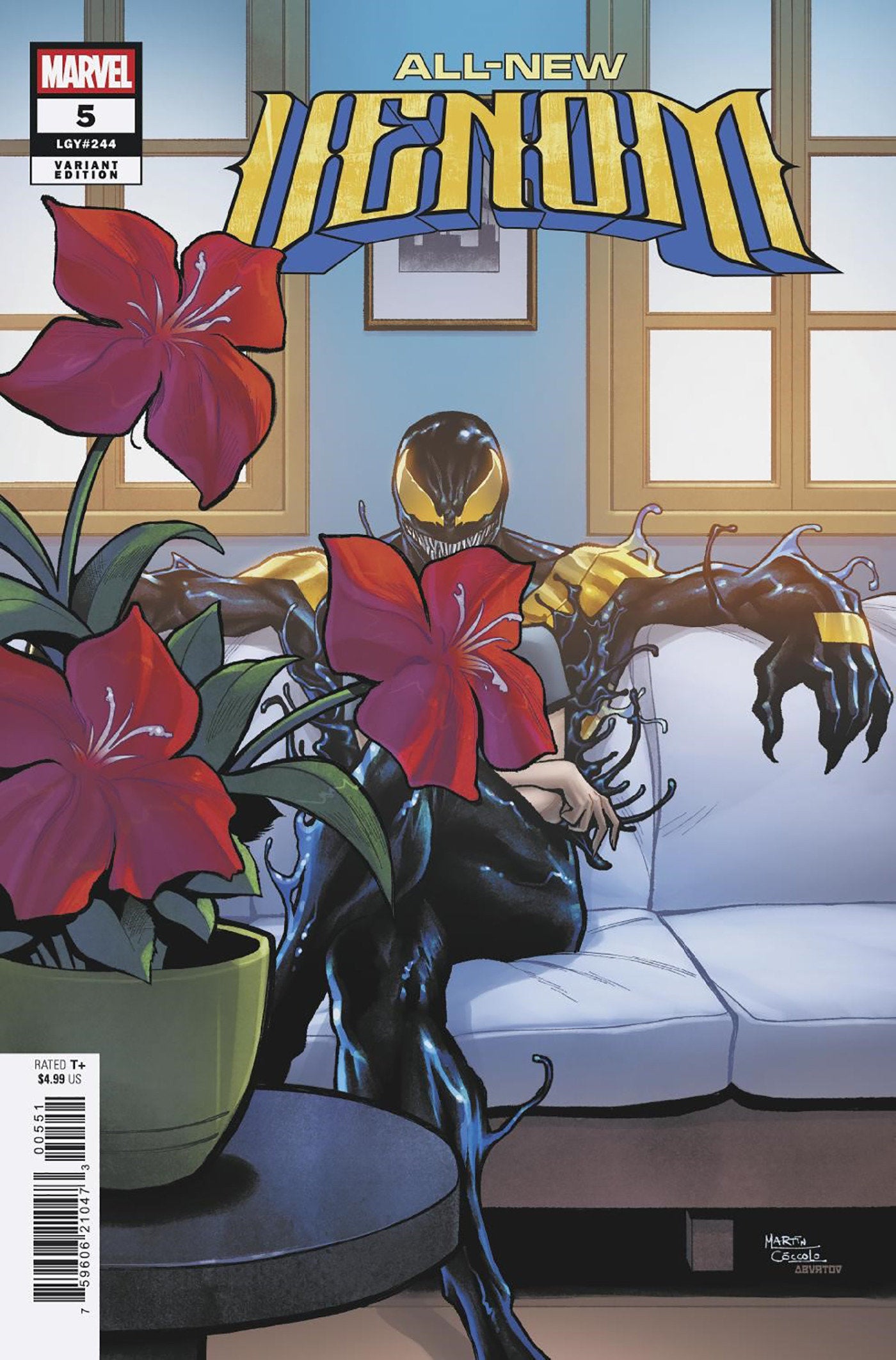 All New Venom #5 Martin Coccolo Spoiler Variant