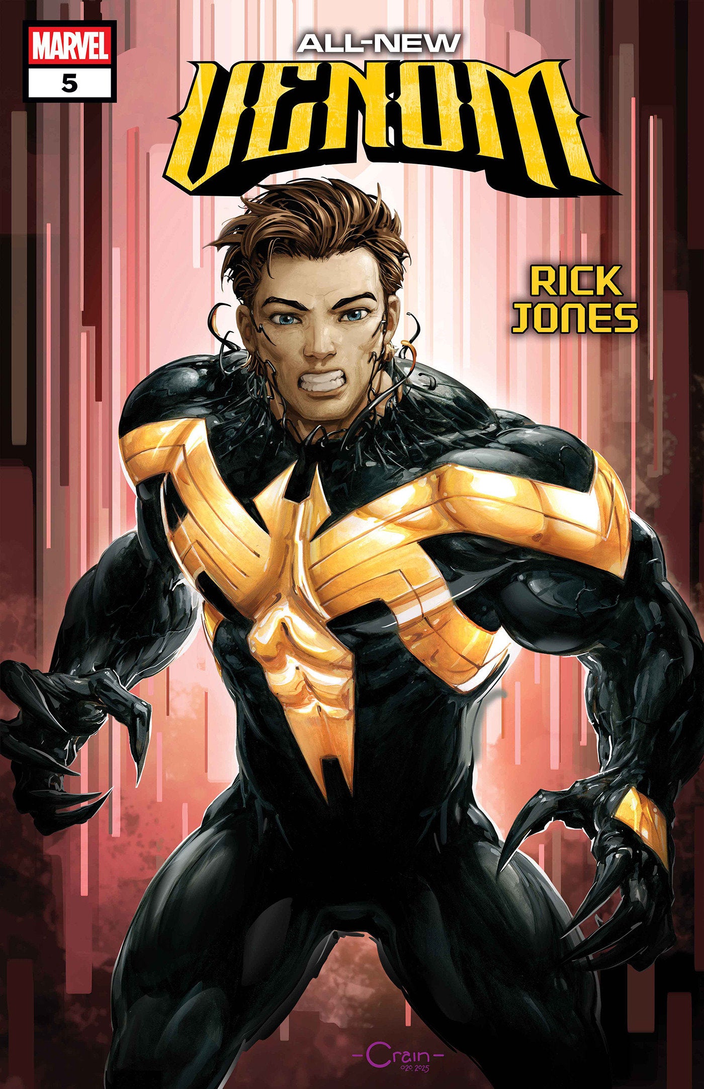 All New Venom #5 Clayton Crain Suspect Variant C