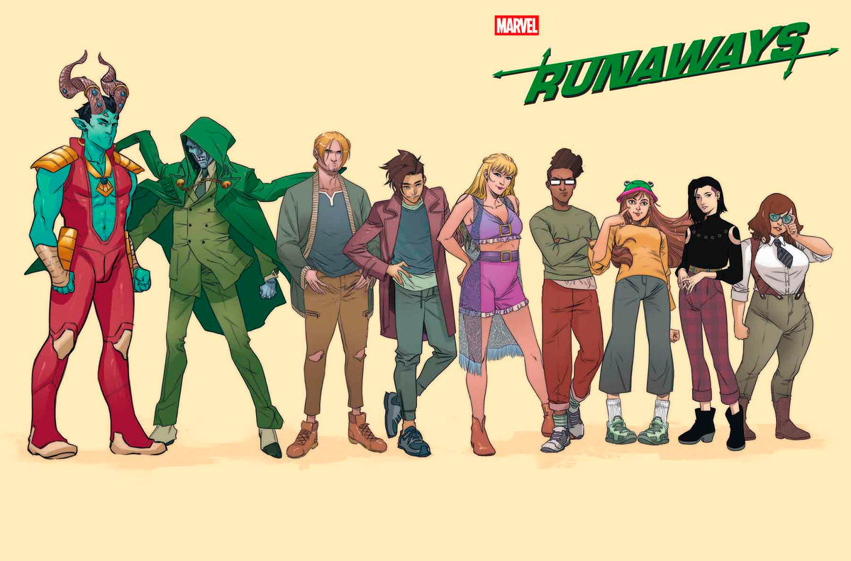 Runaways #1 Elena Casagrande Wraparound Variant [Doom] (SANTIAGO)