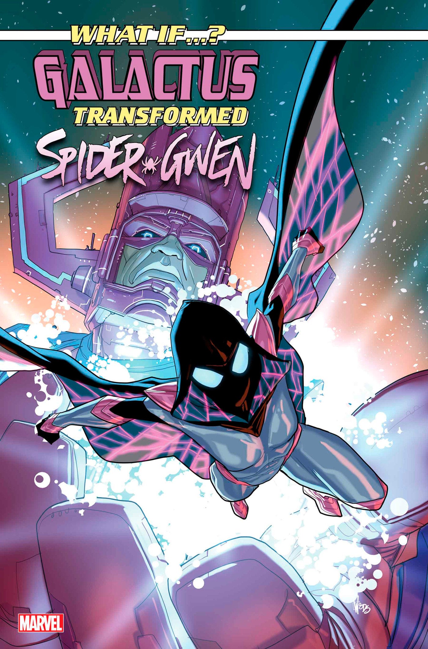 What If...? Galactus: Galactus Transformed Spider Gwen? #1 Pete Woods Variant
