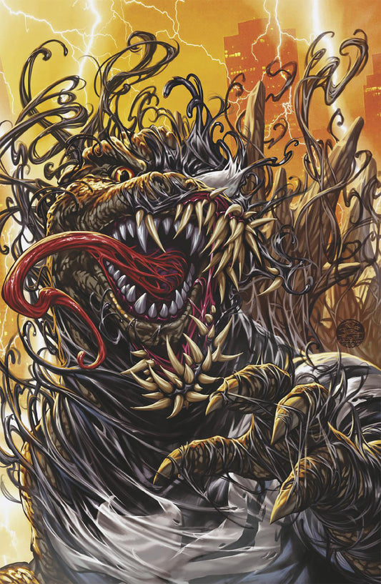 Godzilla Destroys The Marvel Universe #2 Mark Brooks Virgin Full Art Variant 1:100 NM