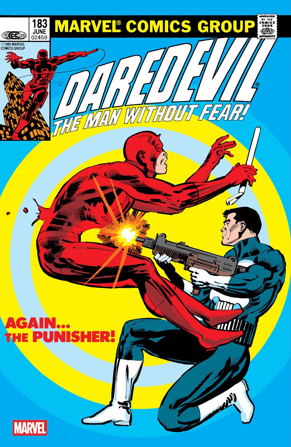 Daredevil #183 Facsimile Edition Foil Variant [New Printing]