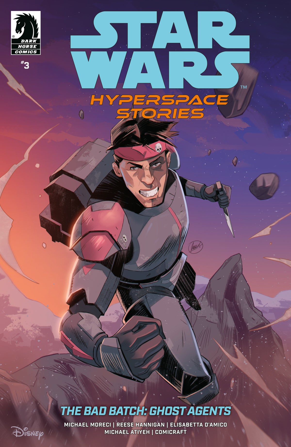 Star Wars: Hyperspace Stories The Bad Batch  Ghost Agents #3 (Cover B) (French Carlomagno) (CARMINE)