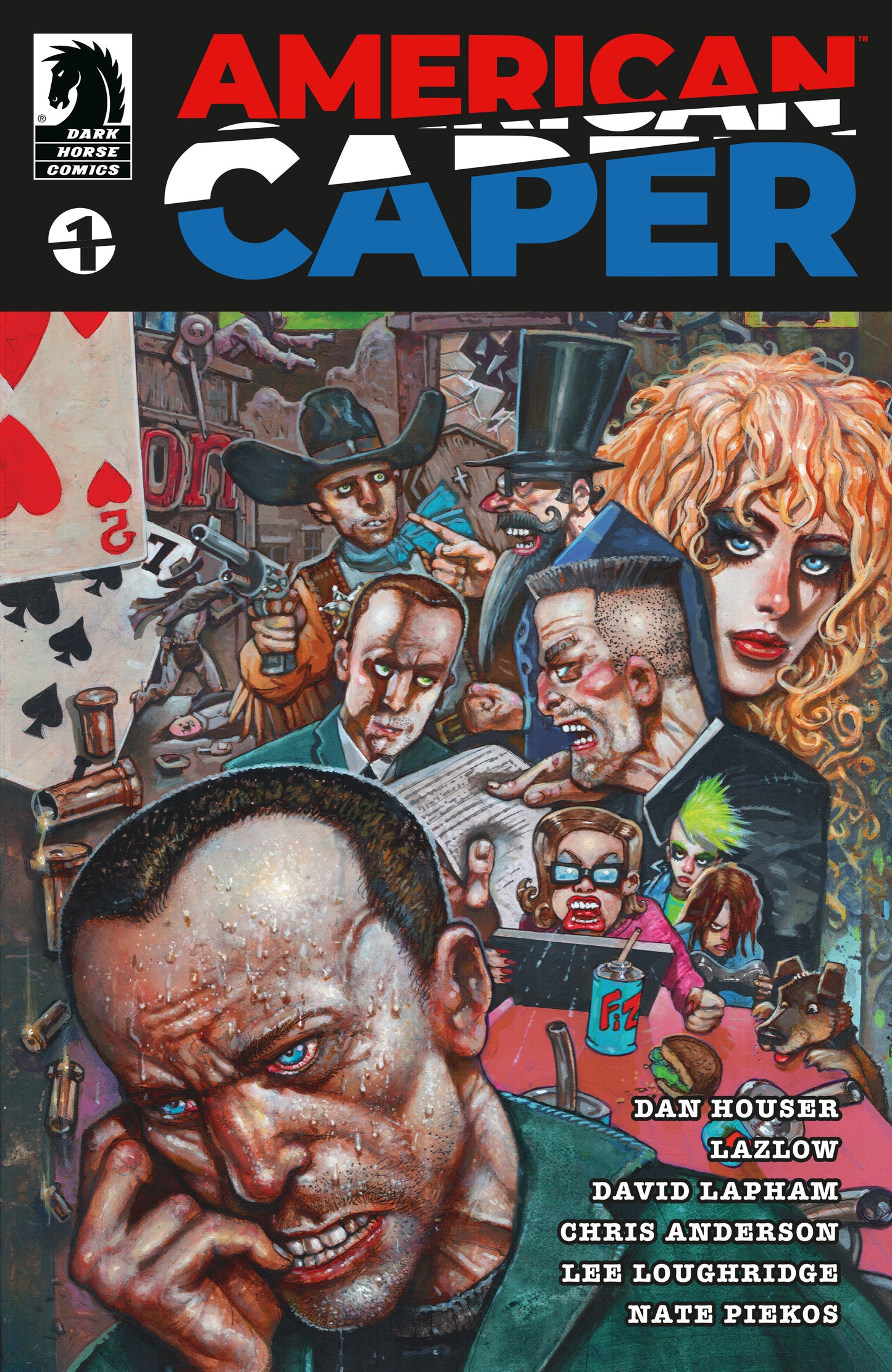 American Caper #1 (Cover B) (Simon Bisley) (KRGeats)