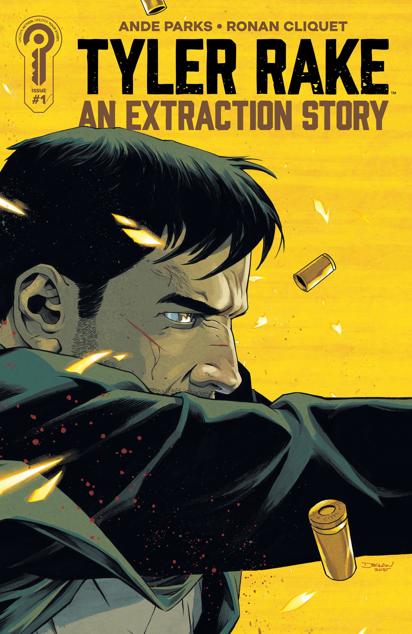 Tyler Rake: An Extraction Story #1 Cover A Declan Shalvey (GRUNKLE)