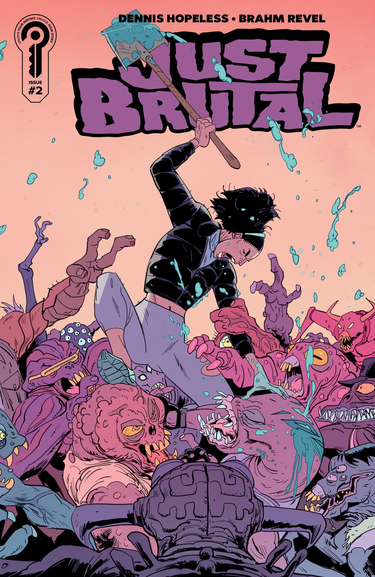 Just Brutal #2 Cover A Brahm Revel (BAIRD)