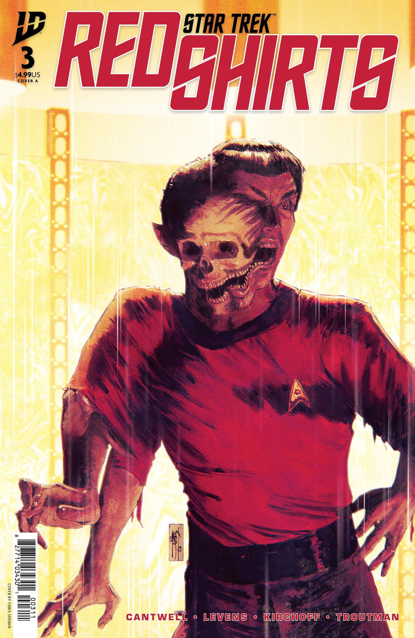 Star Trek: Red Shirts #3 Cover A (Shehan) (GRUNKLE)