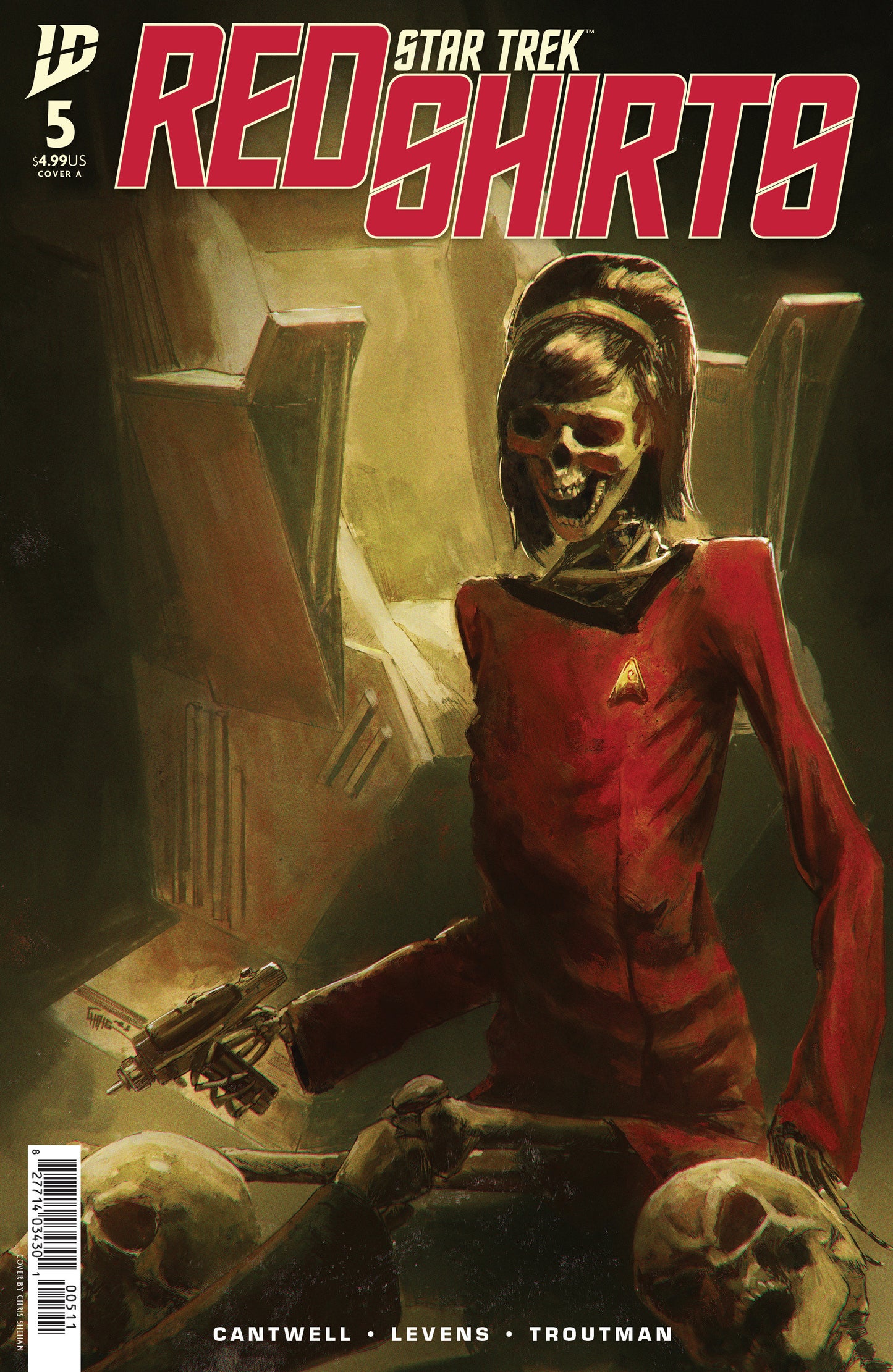 Star Trek: Red Shirts #5 Cover A (Shehan) (GRUNKLE)
