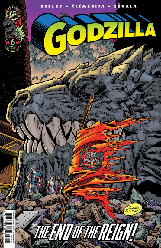 Godzilla [Kai Sei Era] #6 Variant D (Jurgens The Death Of Superman Homage Variant) (SuperMegaAwesome)