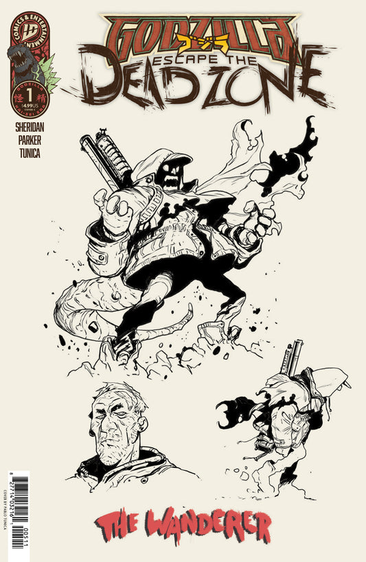 Godzilla: Escape The Deadzone [Kai Sei Era] #1 Variant C (Tunica Concept Art) (KRv3)