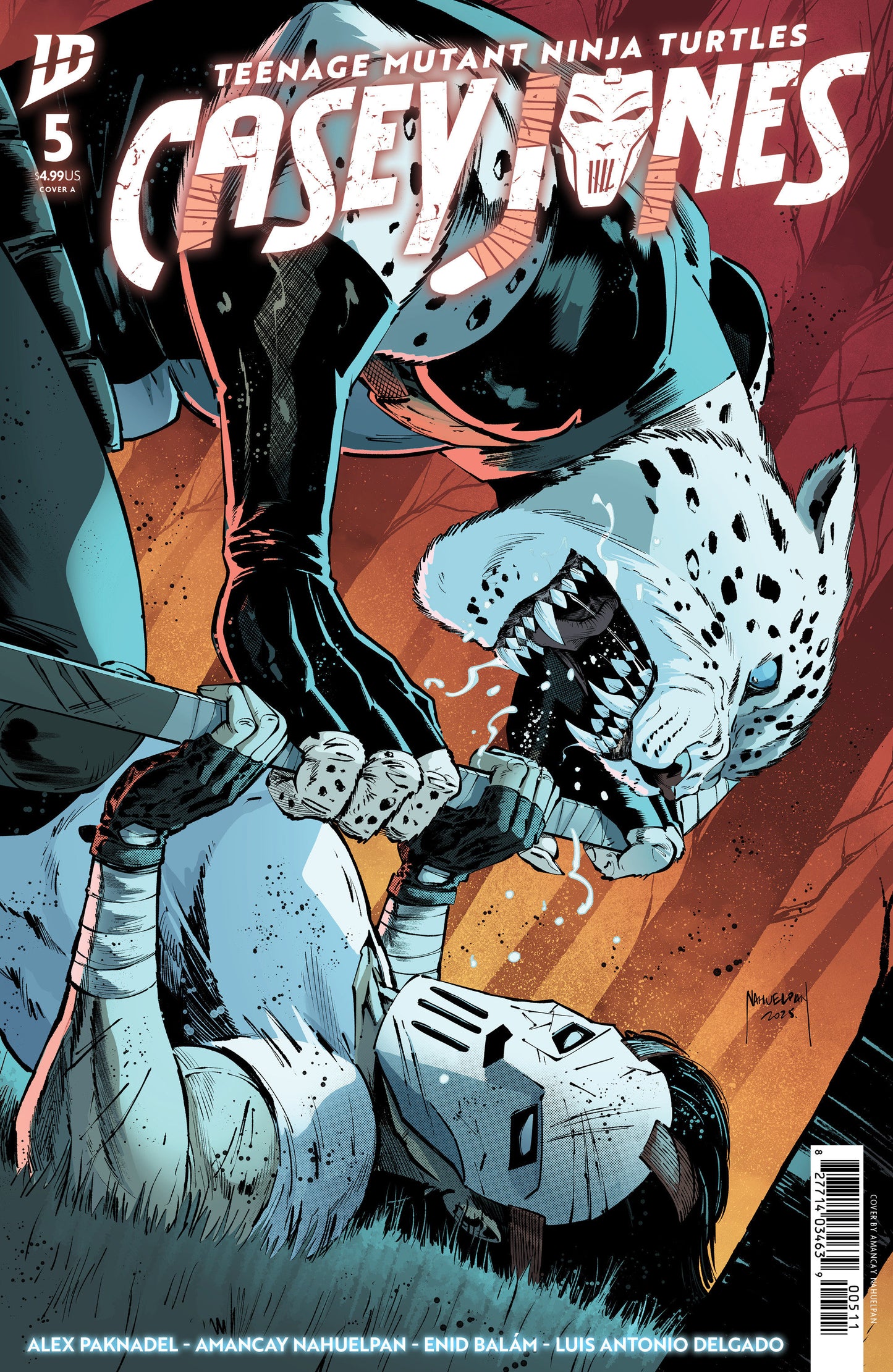 Teenage Mutant Ninja Turtles: Casey Jones #5 Cover A (Nahuelpan) (KRKuuga)