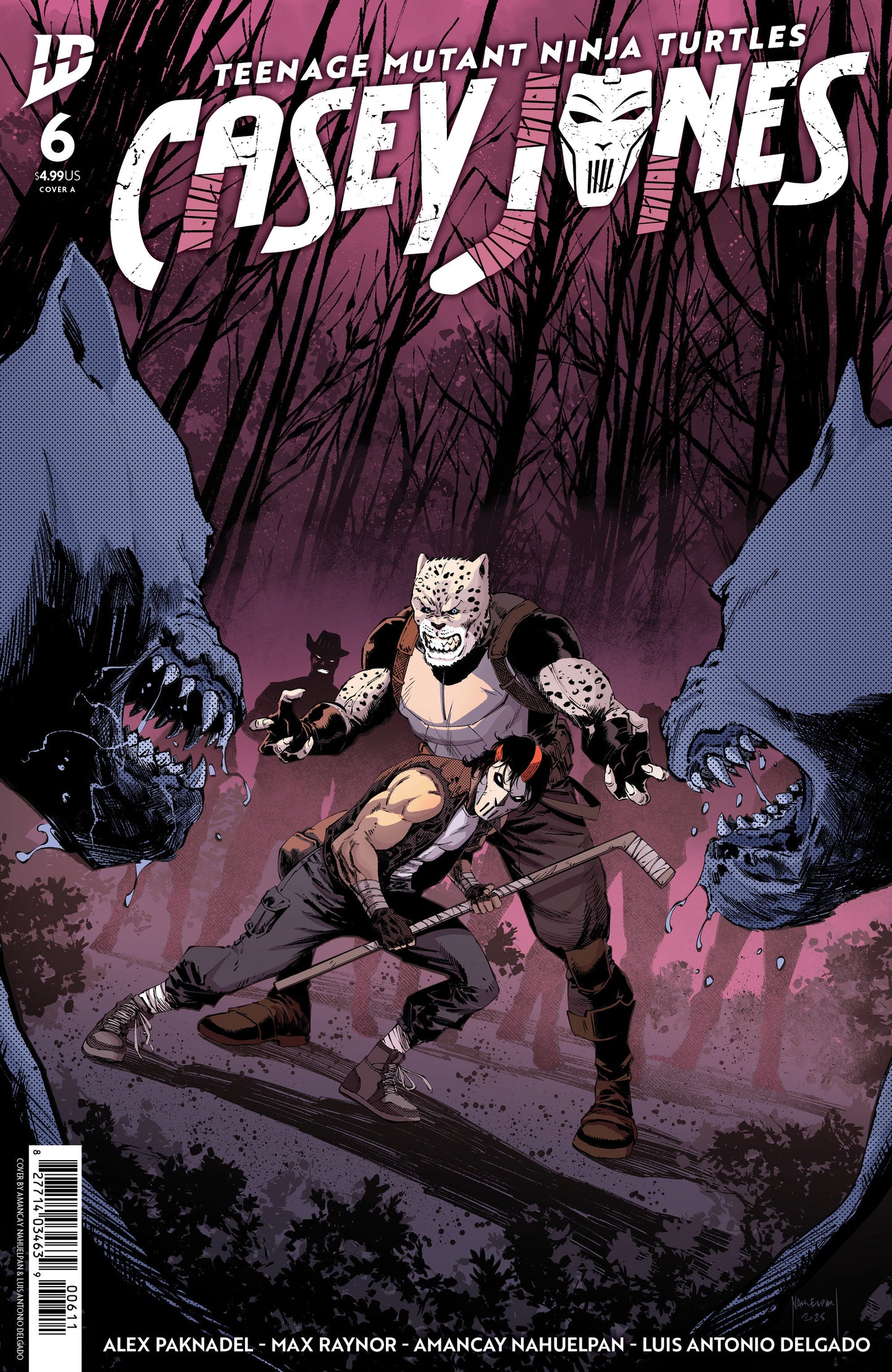 Teenage Mutant Ninja Turtles: Casey Jones #6 Cover A (Nahuelpan) (KRKuuga)