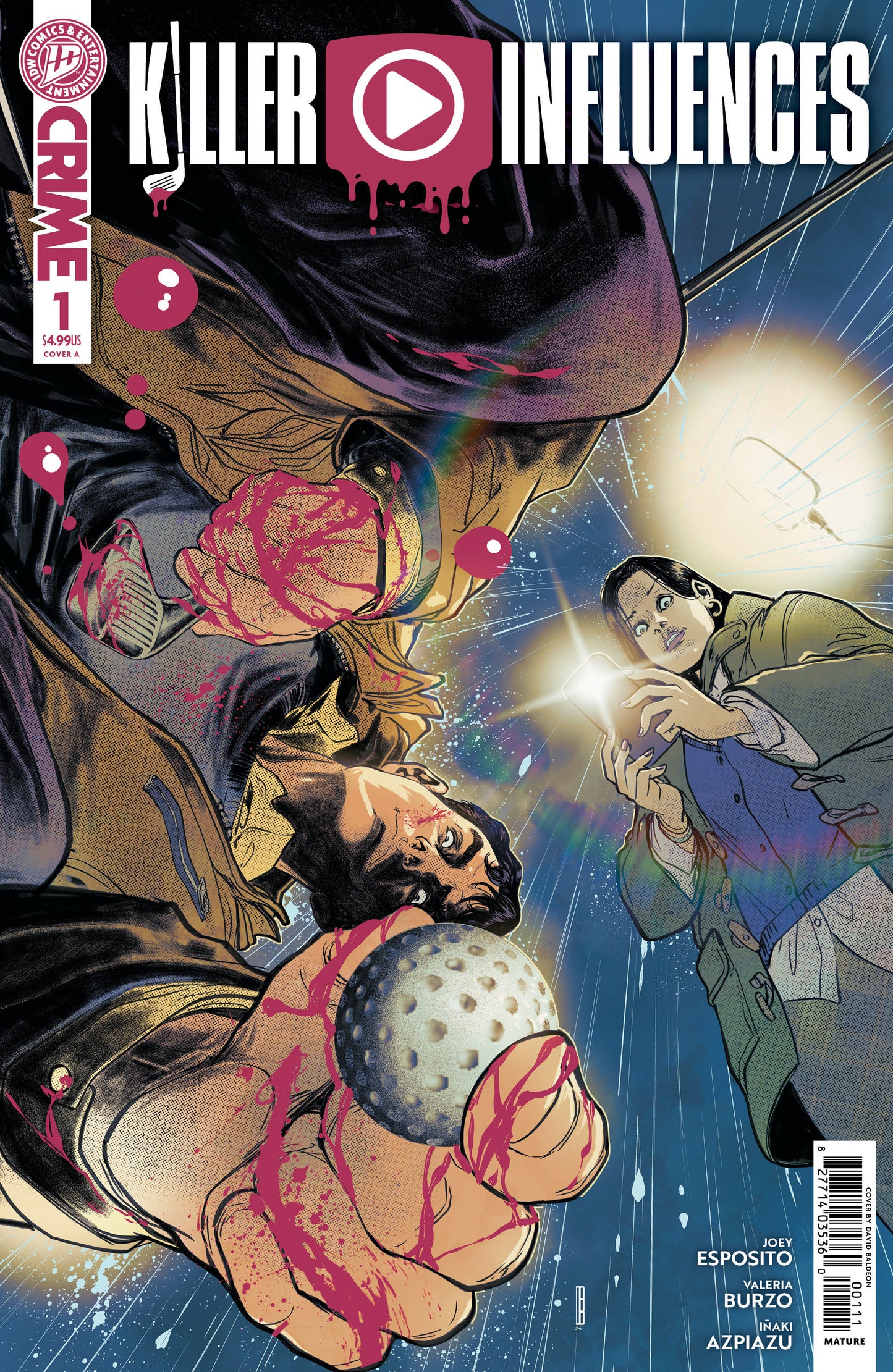 Killer Influences #1 Cover A (Baldeon) (GRUNKLE)
