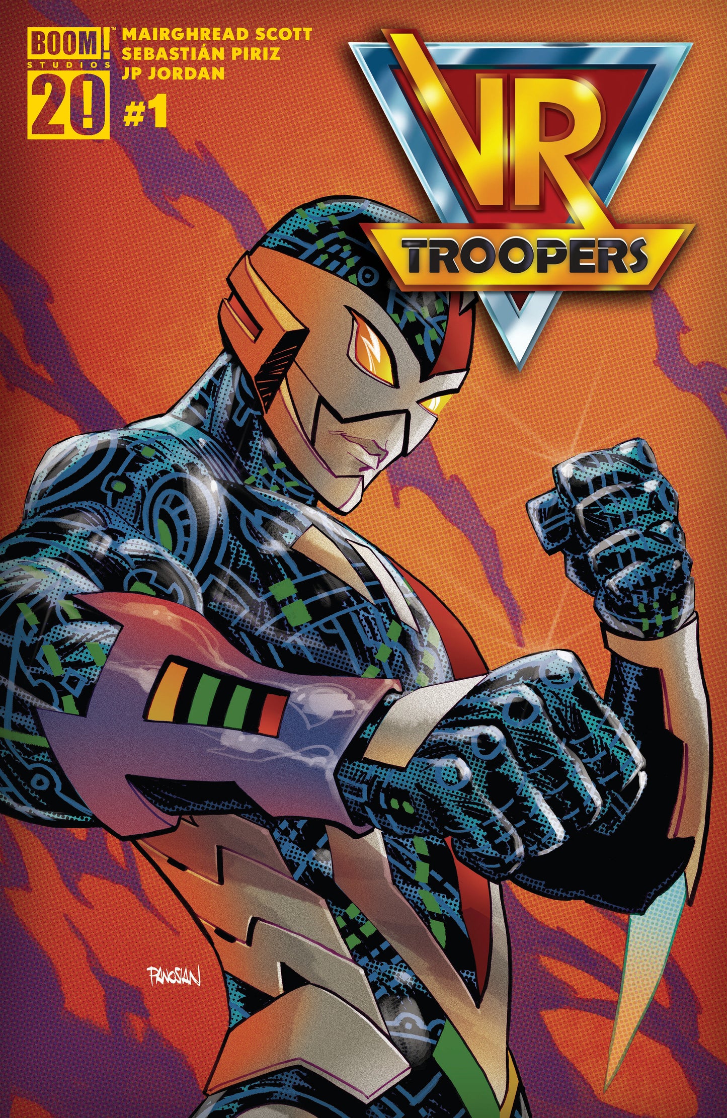Vr Troopers #1 C Boom 20th Anniversary Variant (Dressed, Panosian) (KRZeroOne)