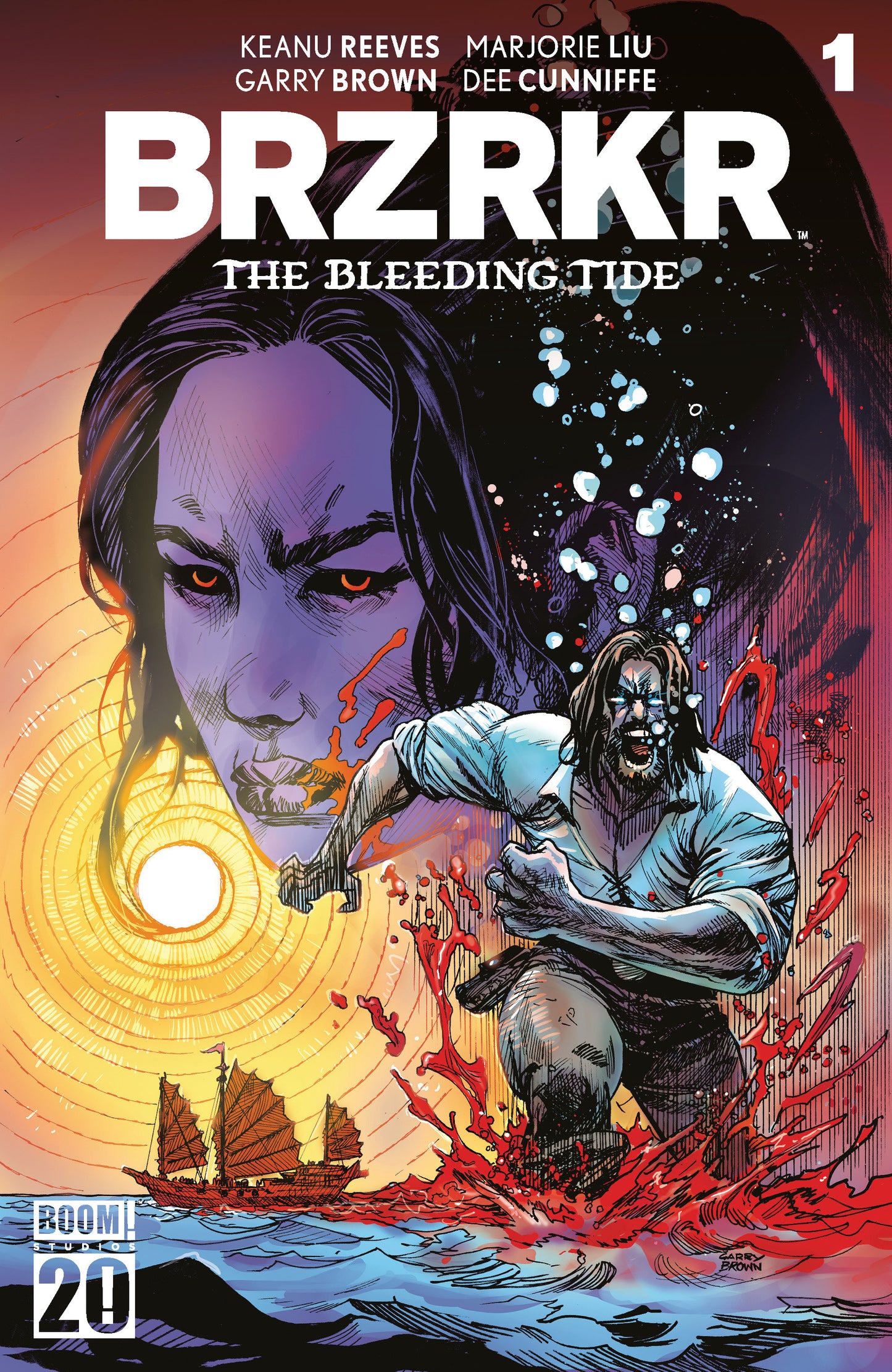 BRZRKR: The Bleeding Tide #1 A Main (Dressed, Brown) (KRv3)