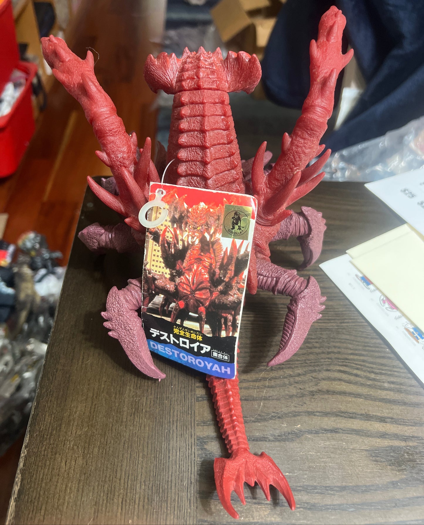 Godzilla DESTOROYAH COLLECTIVE 6" Figure w/Tag Bandai 1995 Kaiju