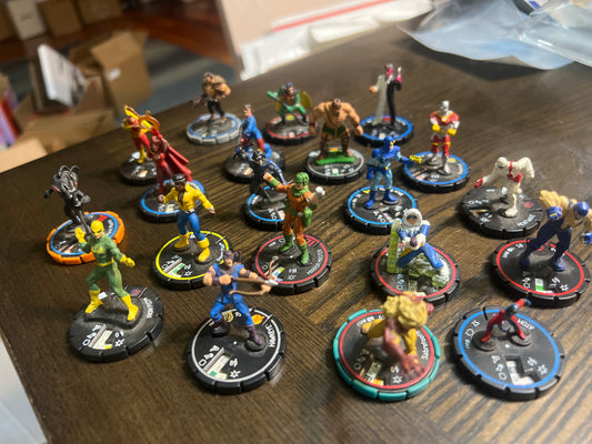Heroclix Set of 20 Figures