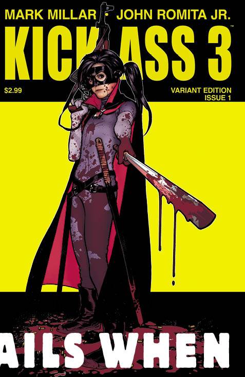 KICK-ASS 3 #1 ADAM HUGHES VARIANT MARVEL 2013 NM