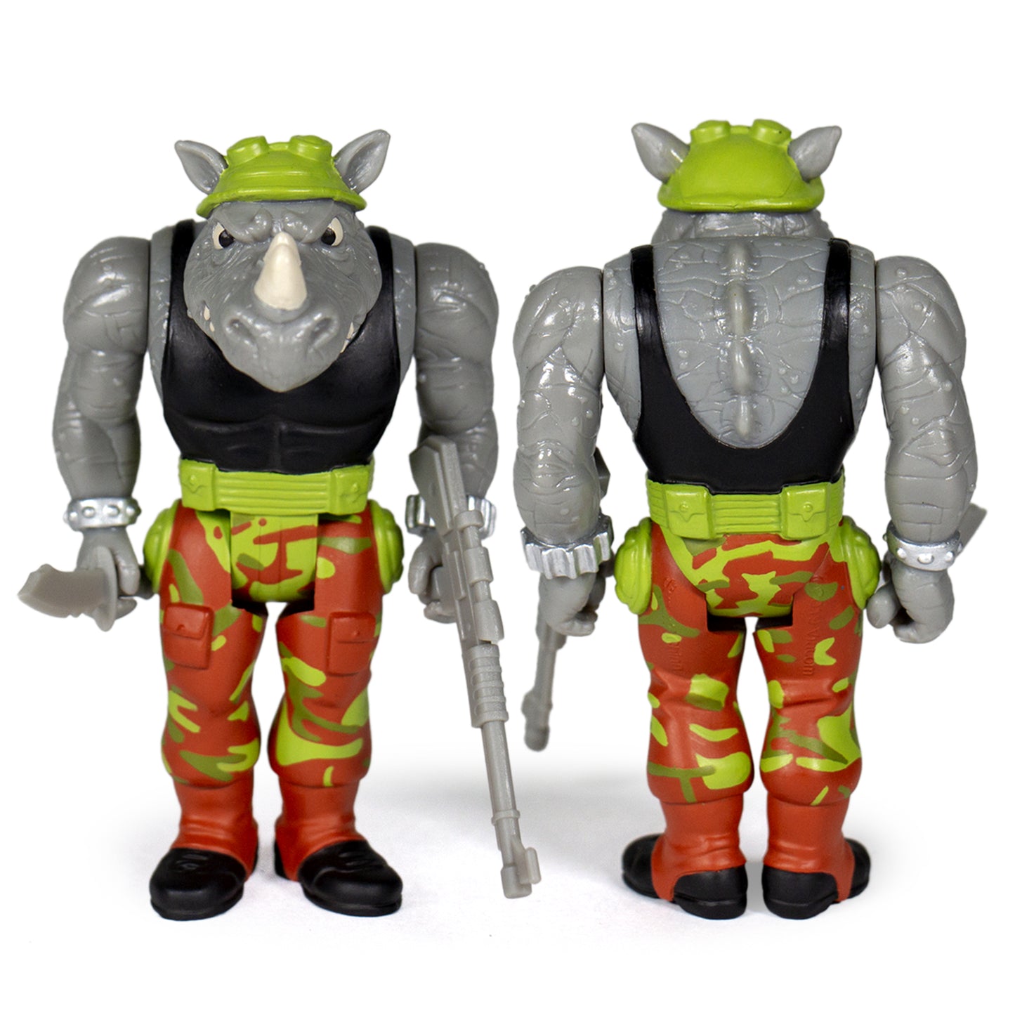 TMNT ROCKSTEADY REACTION FIGURE
