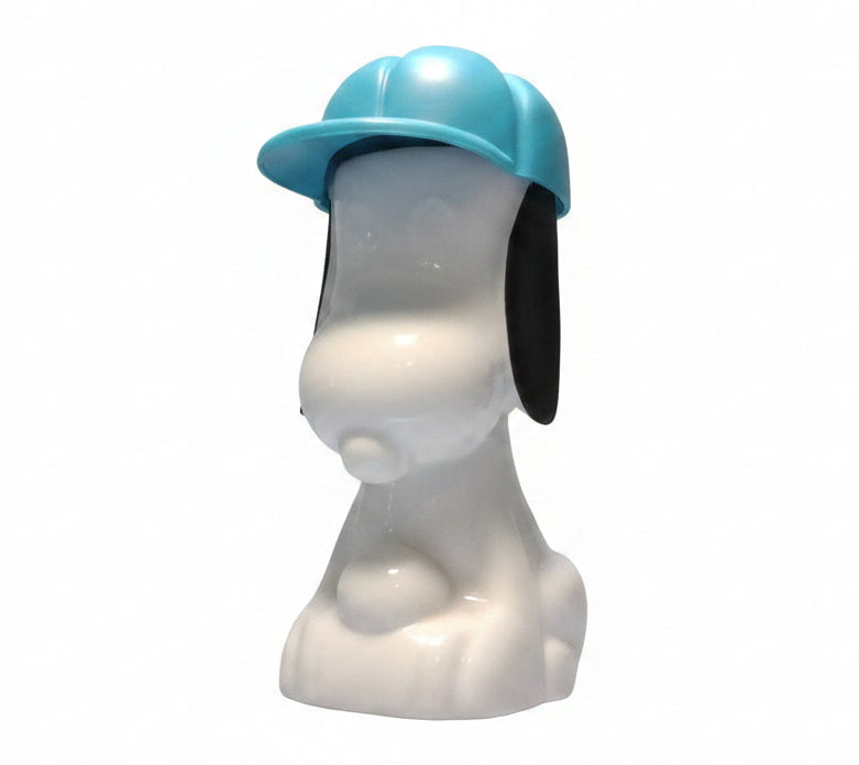 Snoopy Avon Bottle White with Blue Hat 1970s