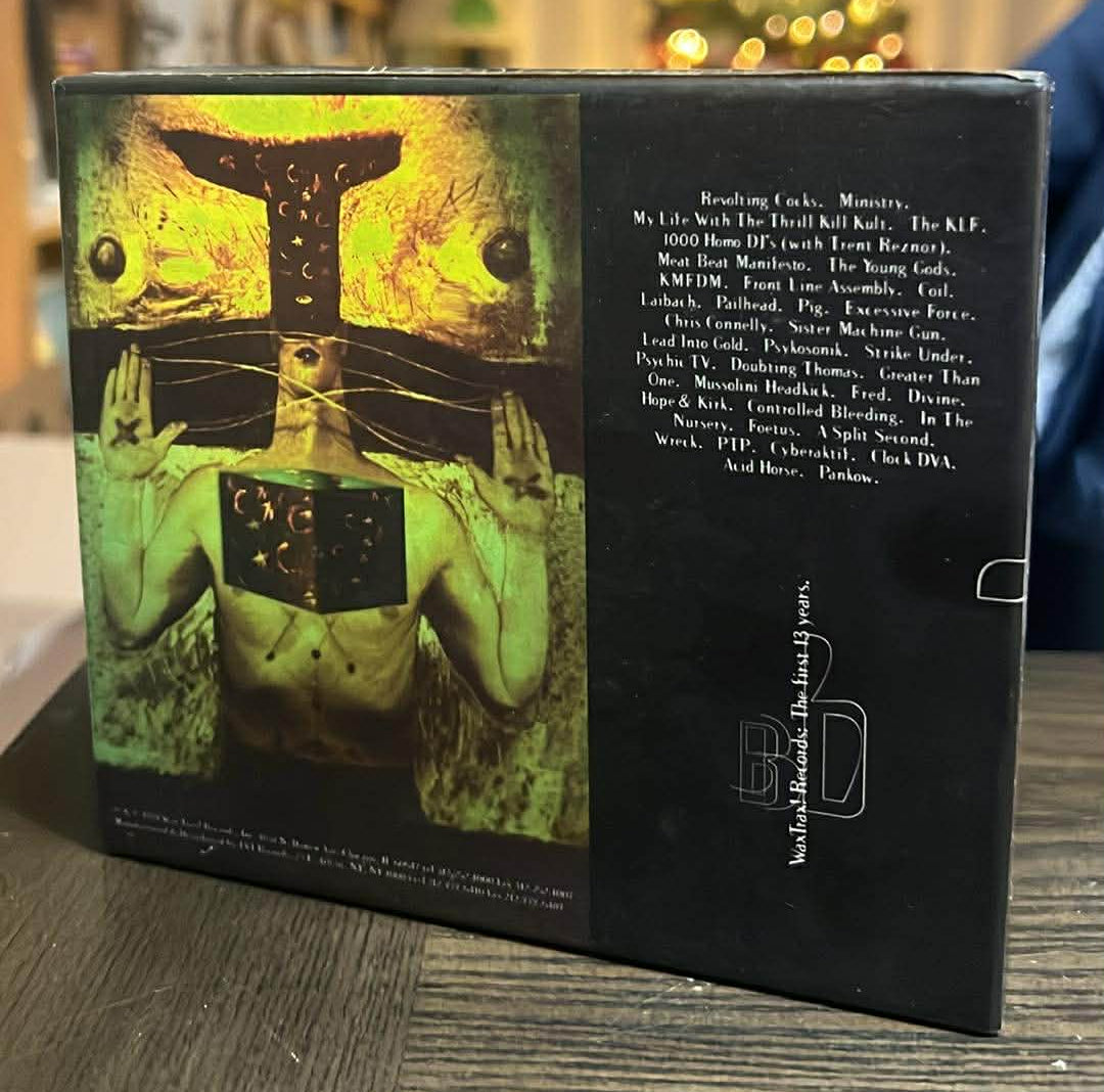 BLACK BOX WAXTRAX RECORDS THE FIRST 13 YEARS 3 CD BOX WITH BOOKLET