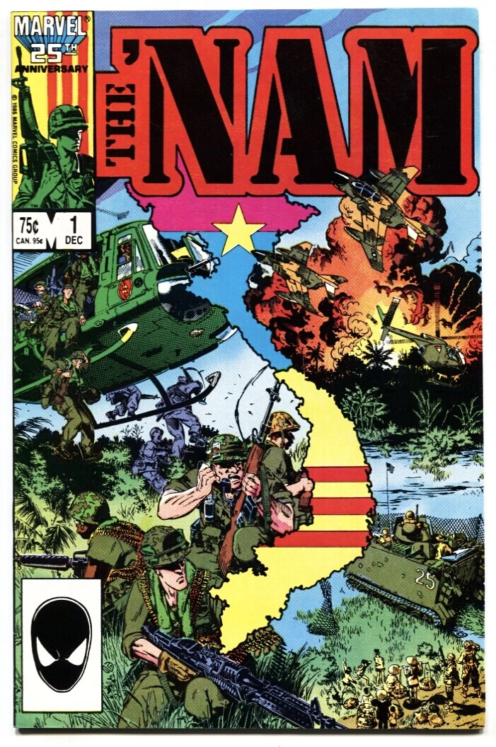 The 'Nam #1 MARVEL COMICS Copper Age 1986 NM